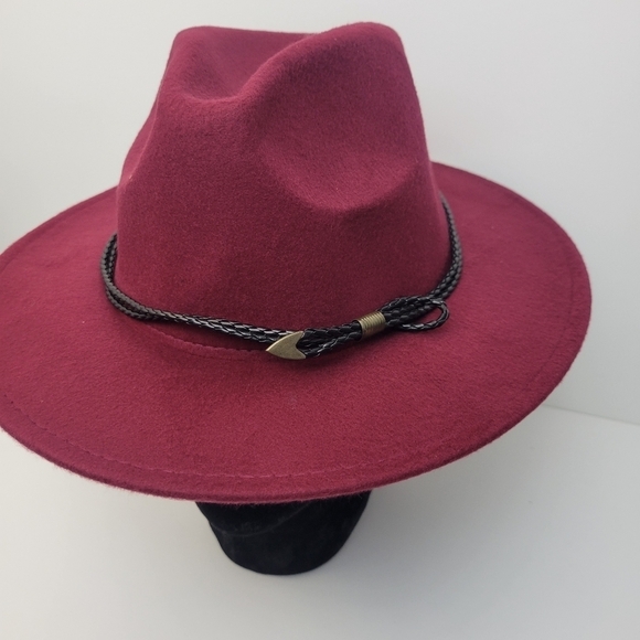 Felt hat wine - Picture 5 of 11